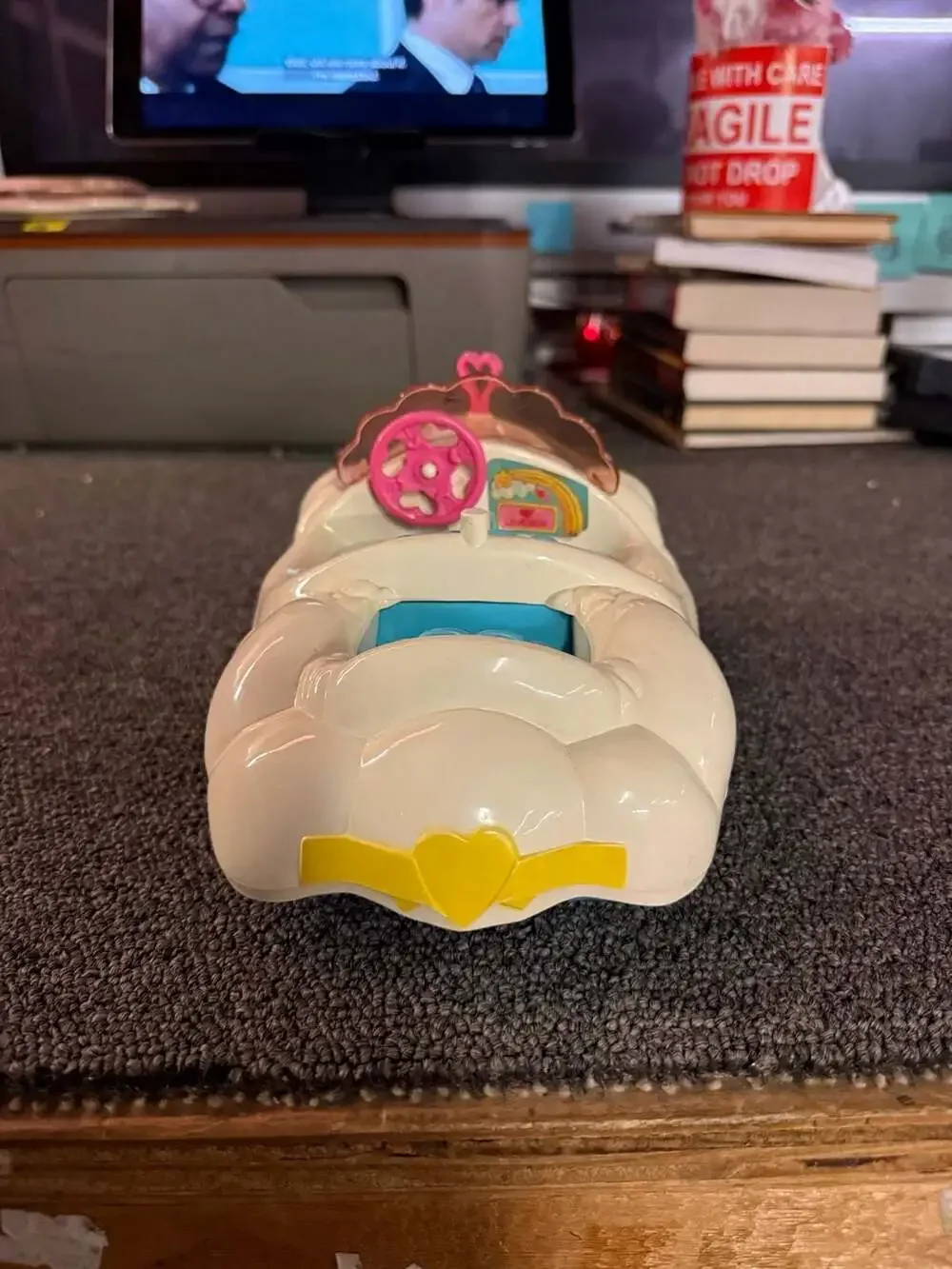Vintage 1983 Care Bears Cloud Car